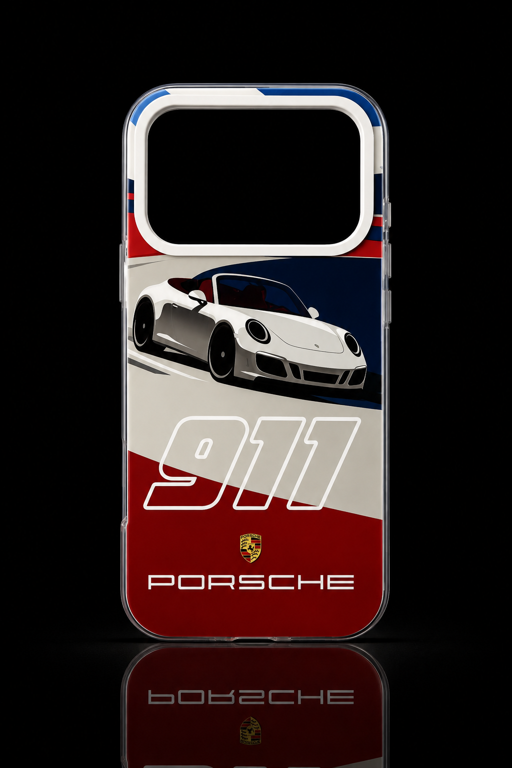 Porsche 911 Premium Glossy Back Case - Racing Car Artwork
