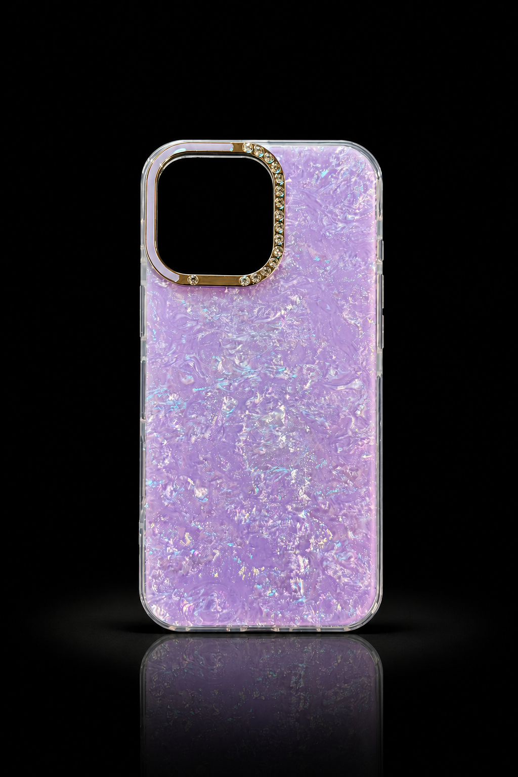 Liquid Pearl Back Case - Blush Pink