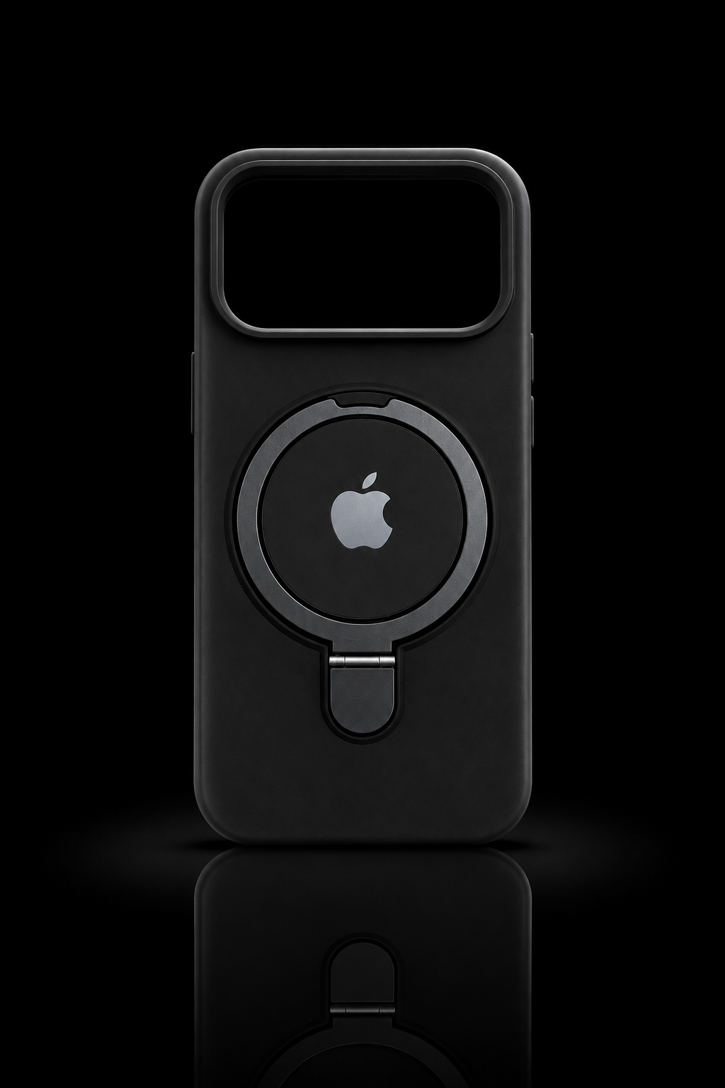 Premium Silicon case with metal stand