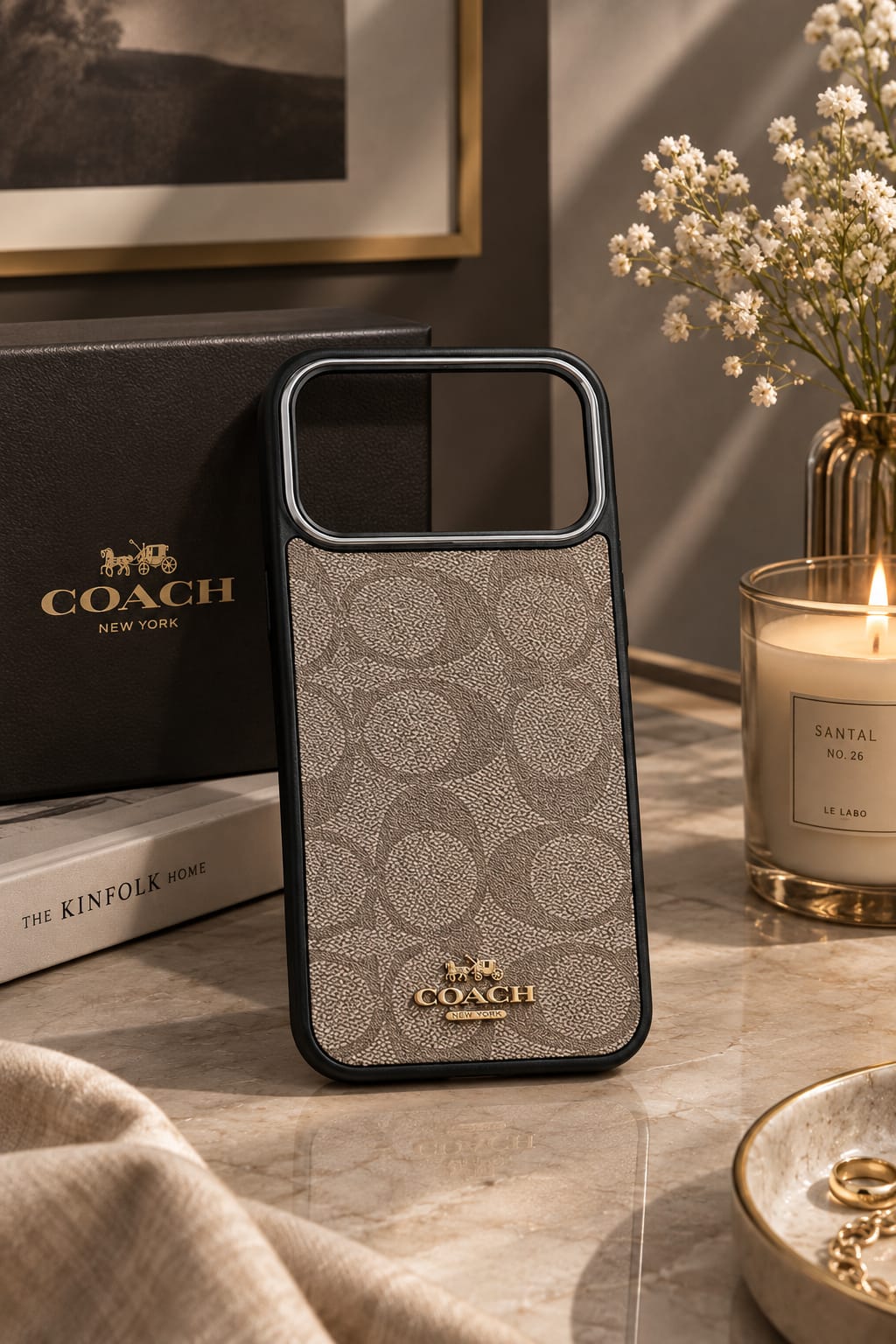 Premium Coach Signature Luxe Case