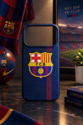 FC Barcelona Classic Crest Printed Hard Phone Case