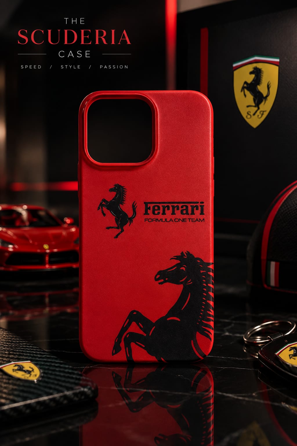 Scuderia Racing Red Case