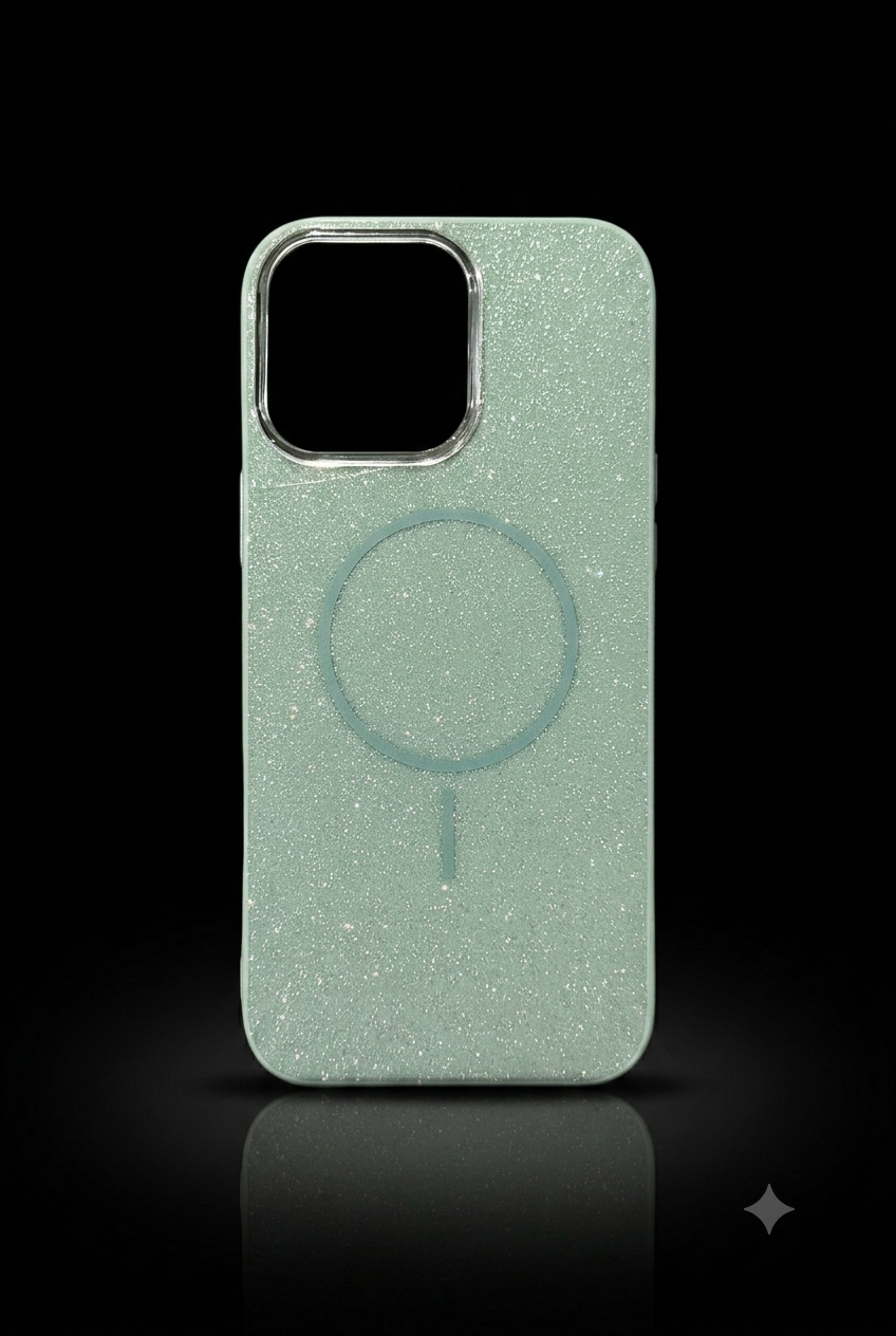 Diamond Dust Back Case - Champagne Beige / Gold