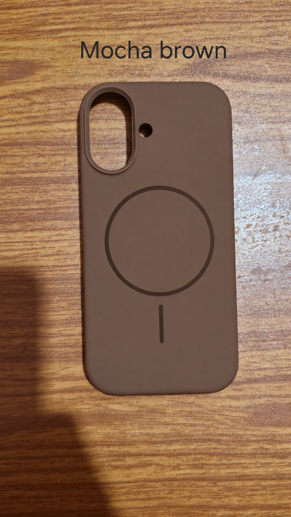 Silicon case with magsafe